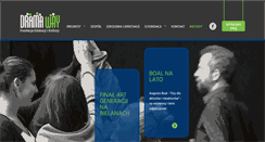 Desktop Screenshot of fundacja.dramaway.pl